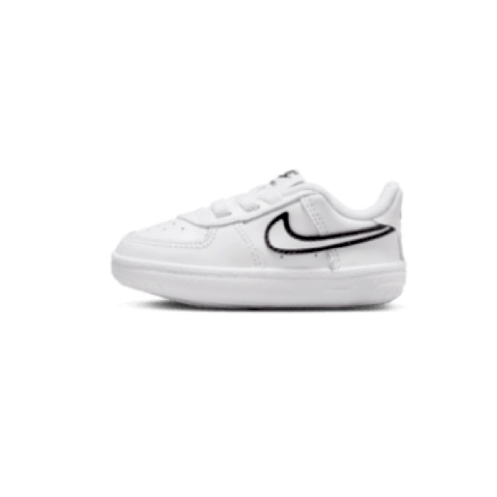 Nike Force 1 baby crib booties size 1c
